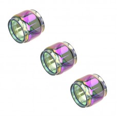 3PACK RAINBOW GLASS 8ML REPLACEMENT BUBBLE TUBE TANK FOR SMOK TFV12 PRINCE